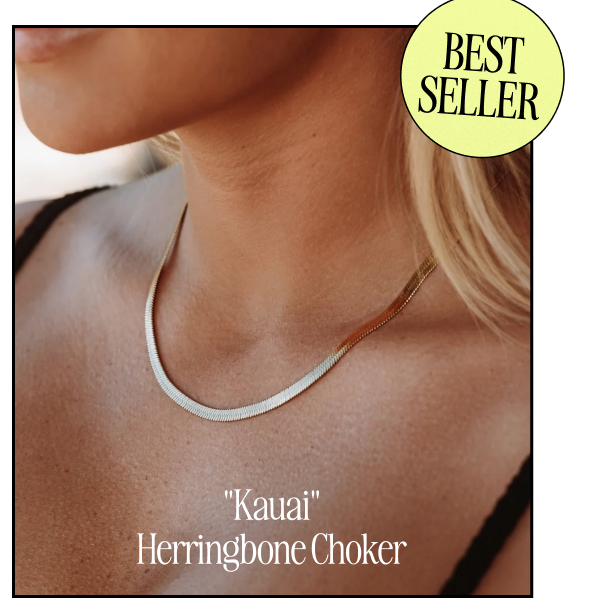 "Kauai" Herringbone Choker (5% OFF)